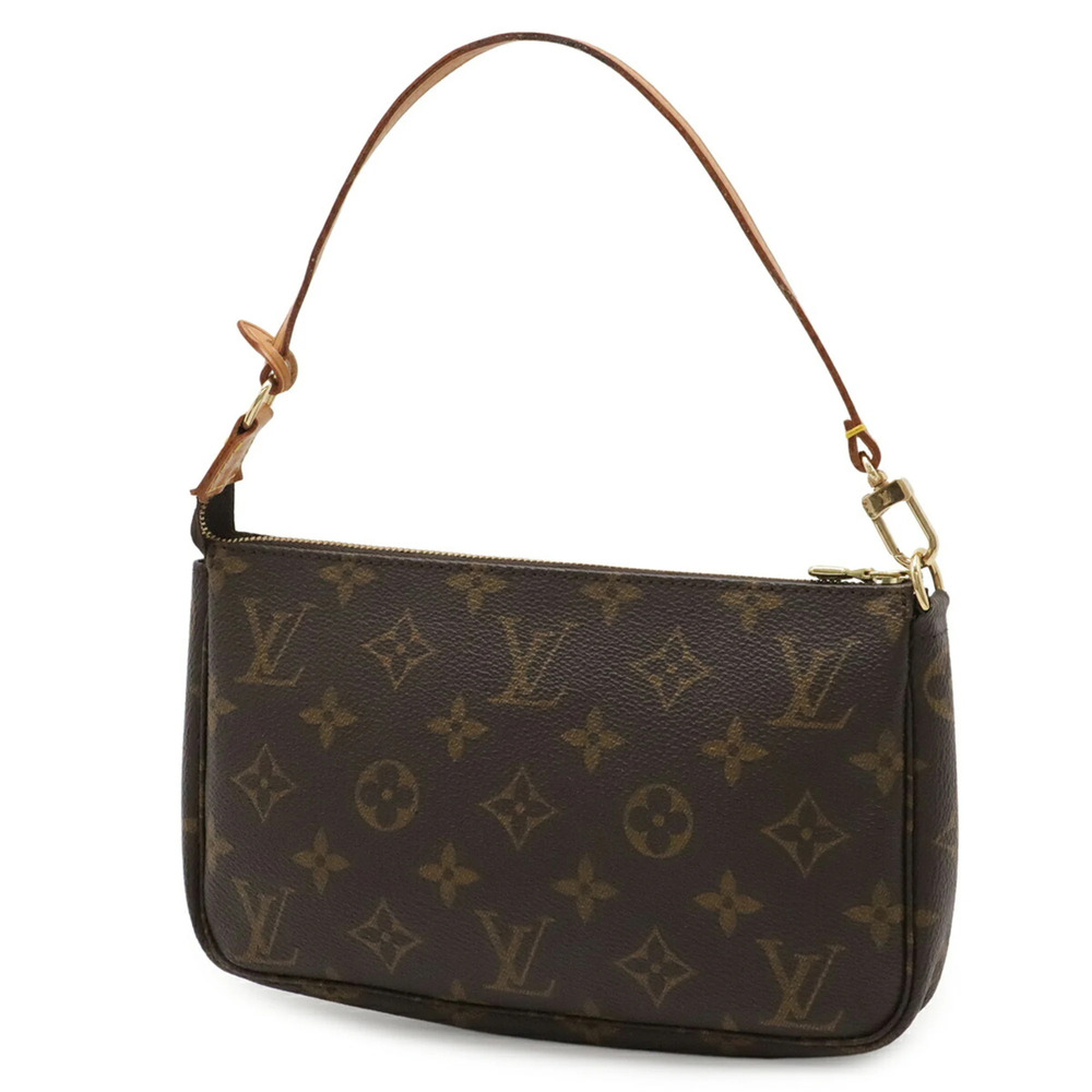 LOUIS VUITTON Brown Monogram Pochette Pouch - Picture 3 of 9